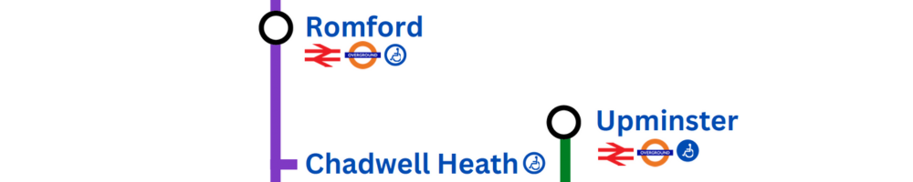 My new tube map design. Overground inerchanges.